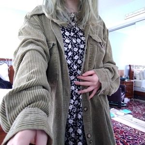 Mid length beautiful floral art girl dress